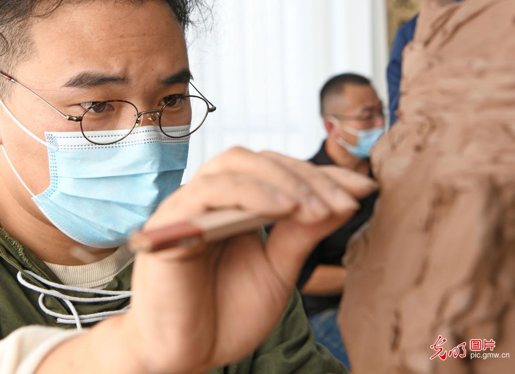 第四届安徽省陶瓷职业技能大赛开赛