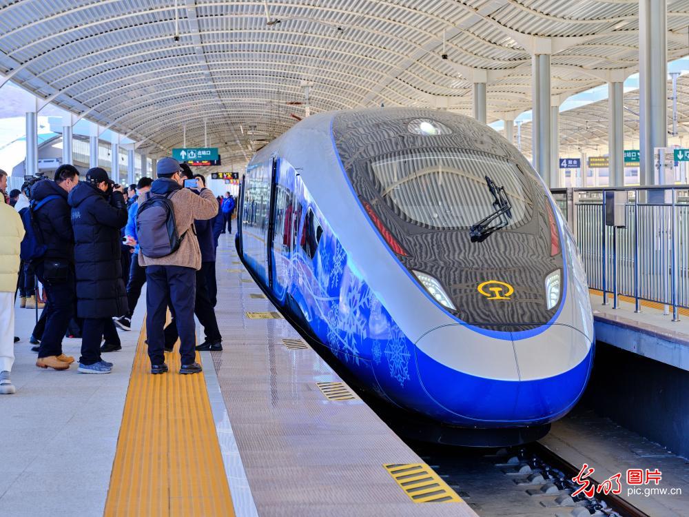 北京冬奥列车图片