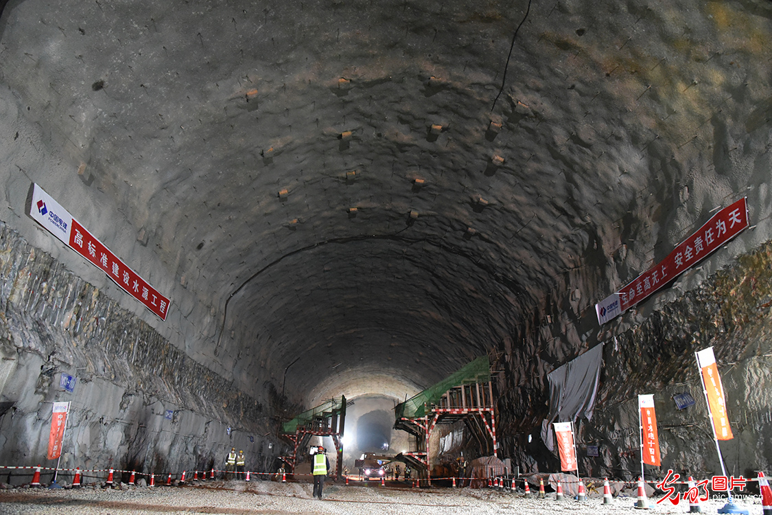 滇中引水工程建设正酣