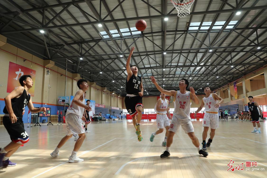 安徽省青少年篮球（乙组）锦标赛在蒙城开赛