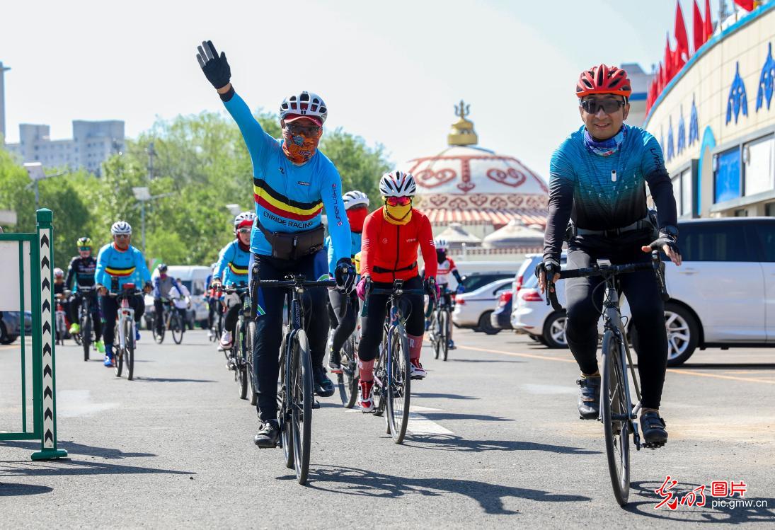 自行车骑游 纪念国际奥林匹克日