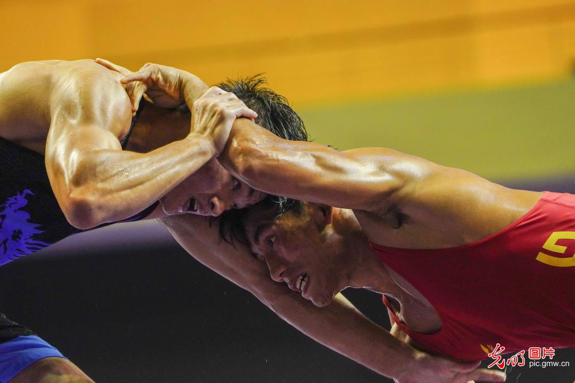 2022年全国国际式摔跤锦标赛温州开幕