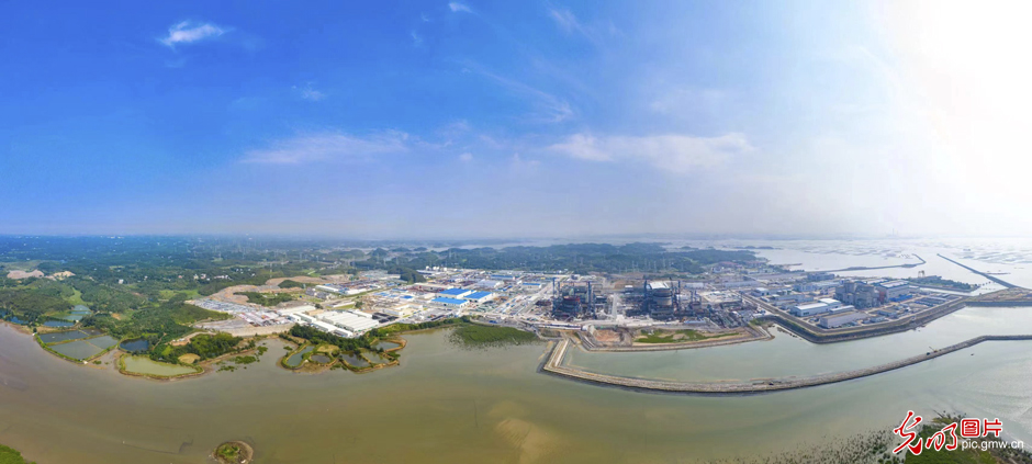 【绿水青山“瞰”中国之太空影像篇】红沙核电站：铸就大国电力新丰碑