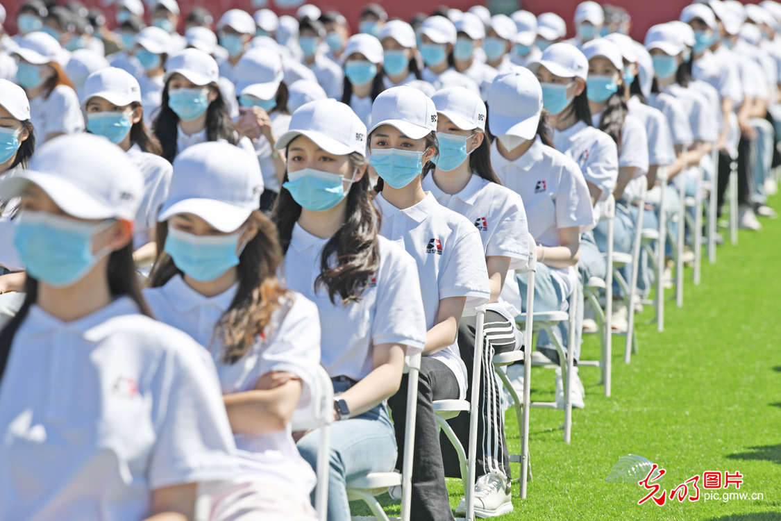 北京电影学院举行2022级重生开学仪式