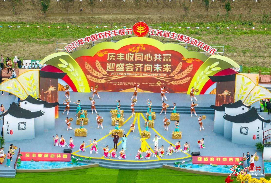 江苏举行中国农民丰收节主场活动