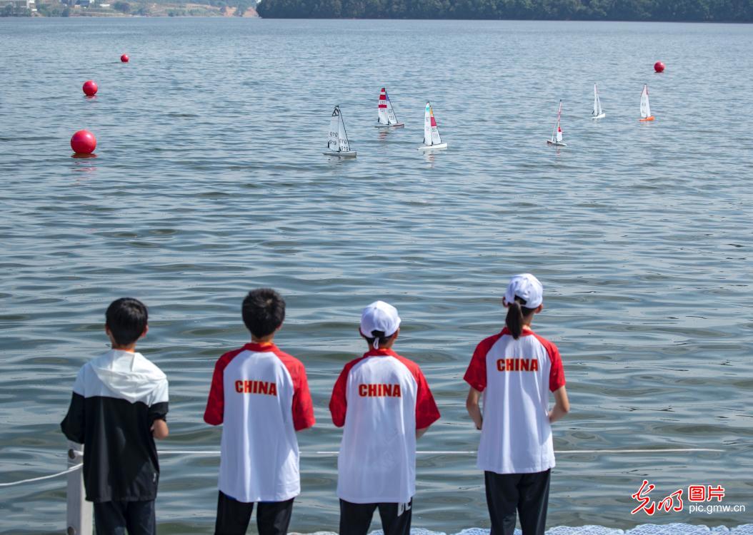 湖北十六运会海模比赛在清江举行
