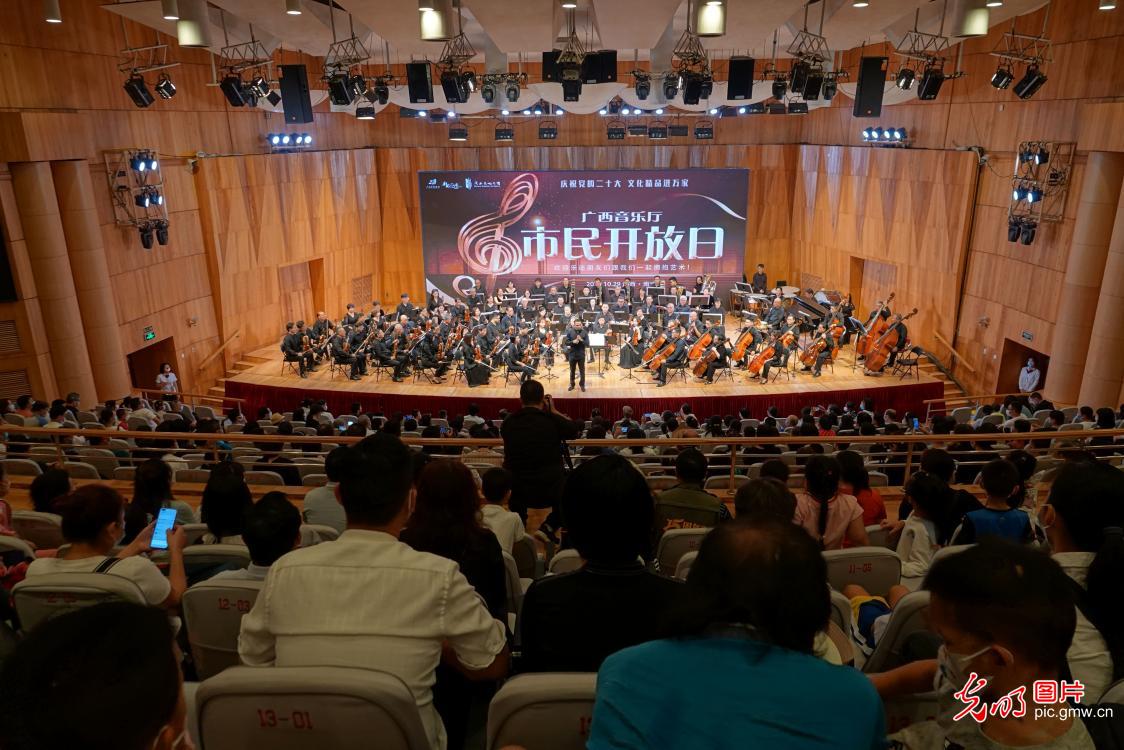 广西音乐厅举办市民开放日活动