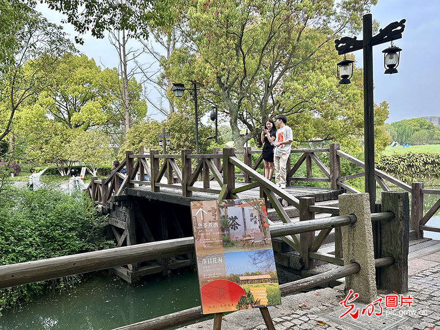乌镇迎来春游踏青热潮