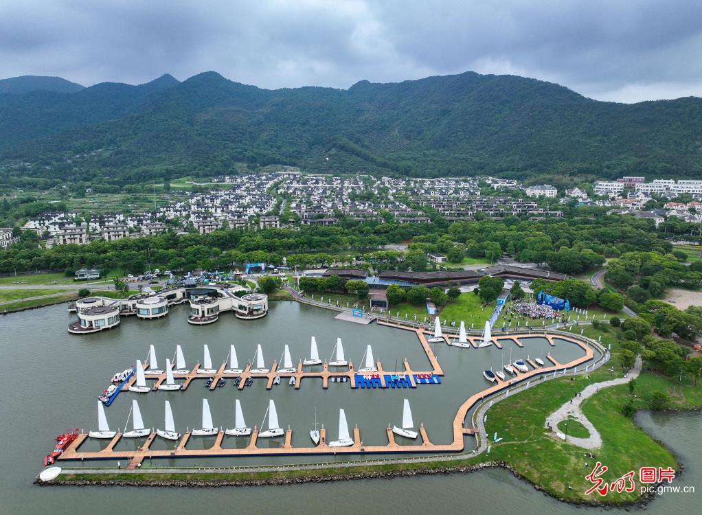 首届中国-中东欧国际帆船赛开幕