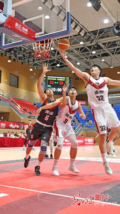 浙江男篮超级联赛在台州举行