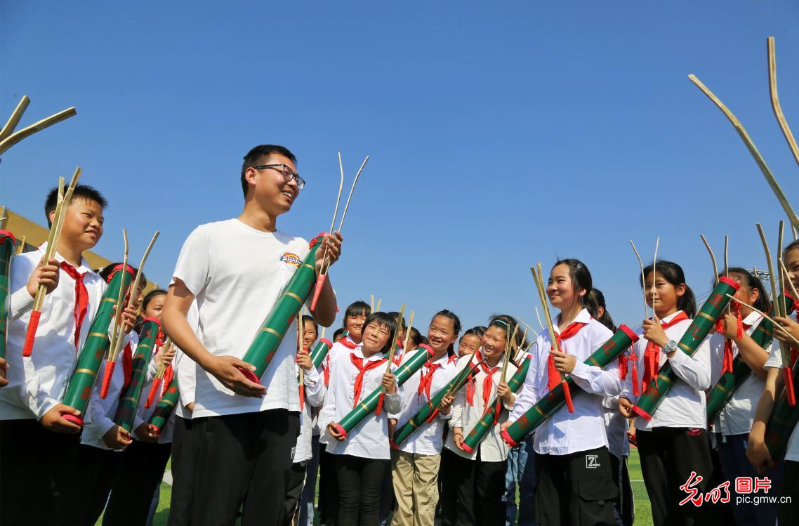 非遗进校园 文化润童心 非遗进校园 文化润童心