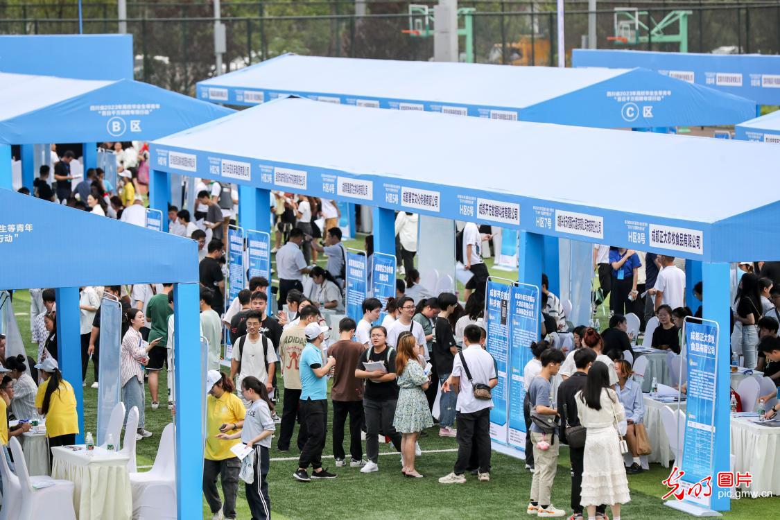 【百日冲刺促就业】毕业季 各地专项招聘会护航大学生青年就业 【百日冲刺促就业】毕业季 各地专项招聘会护航大学生青年就业