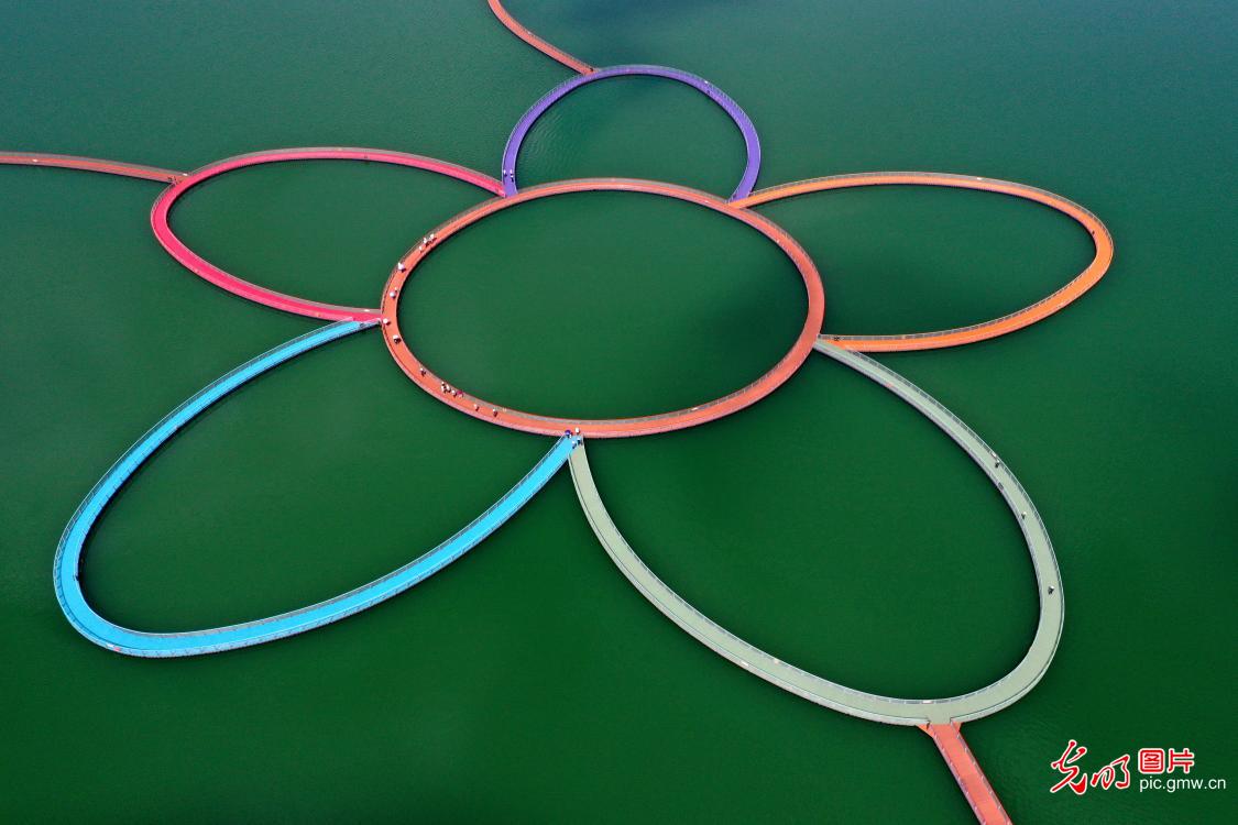 福建古田：翠屏湖景区引客来