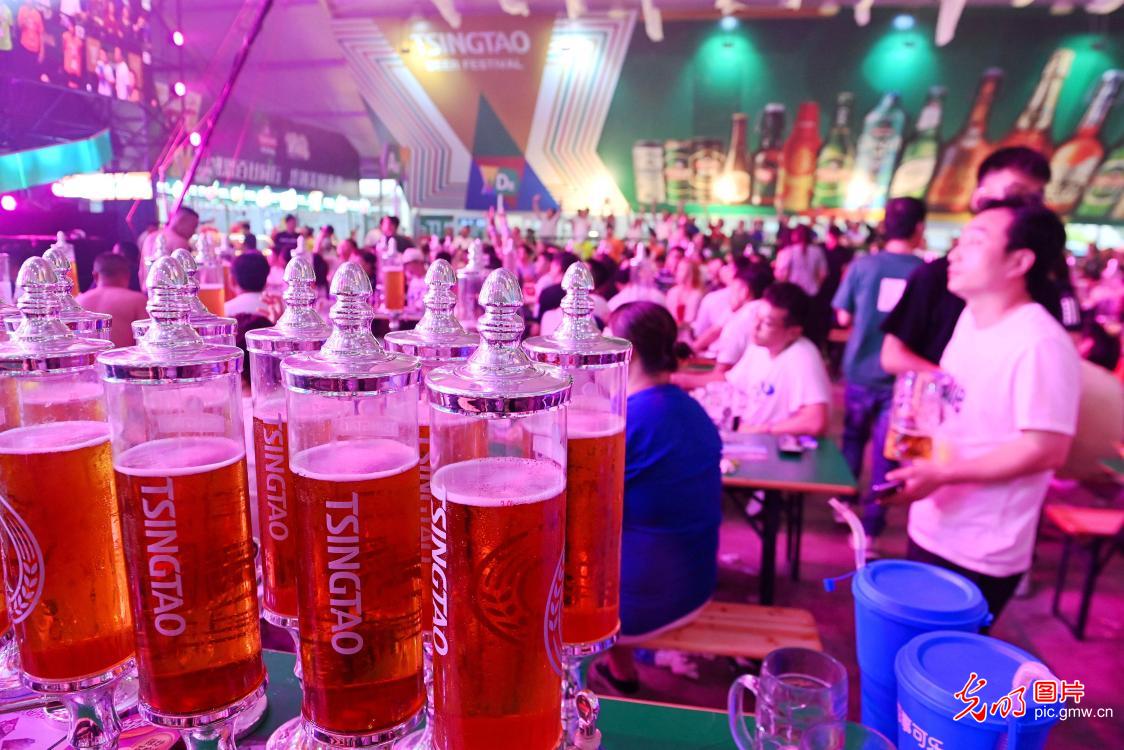 【夏日凉滋味】青岛国际啤酒节 一座城市的夏日狂欢 _光明网