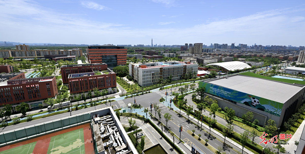 【大运风采】成都大运会运动员村全览