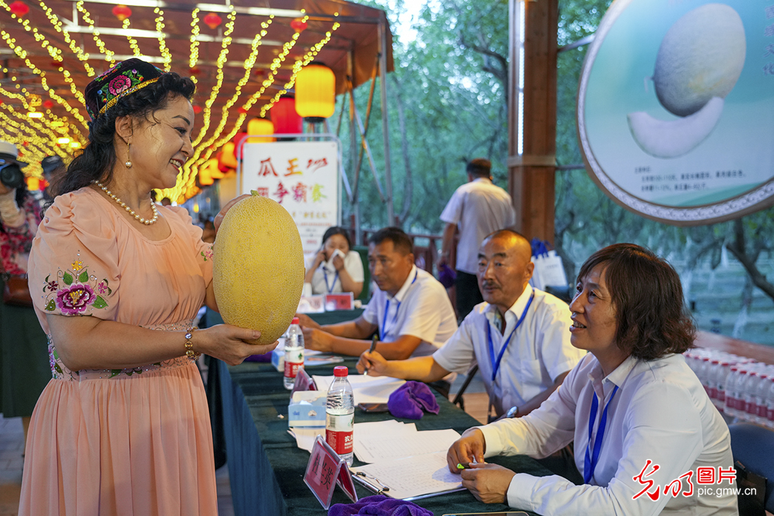 第十七届哈密瓜节开幕 第十七届哈密瓜节开幕