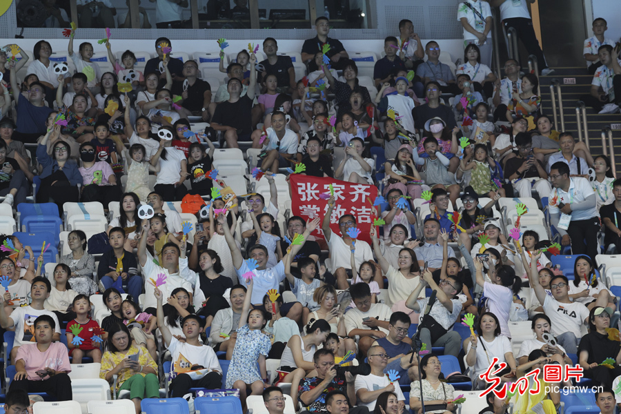 【大运风采】大运会女子双人10米跳中国队夺冠