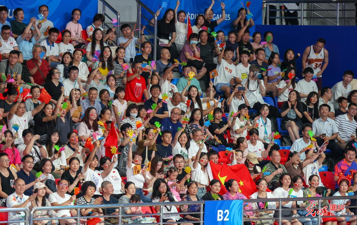 【大运风采】成都大运会：中国女排夺得冠军