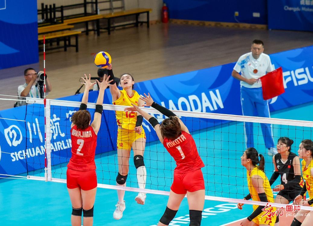 【大运风采】成都大运会：中国女排夺得冠军