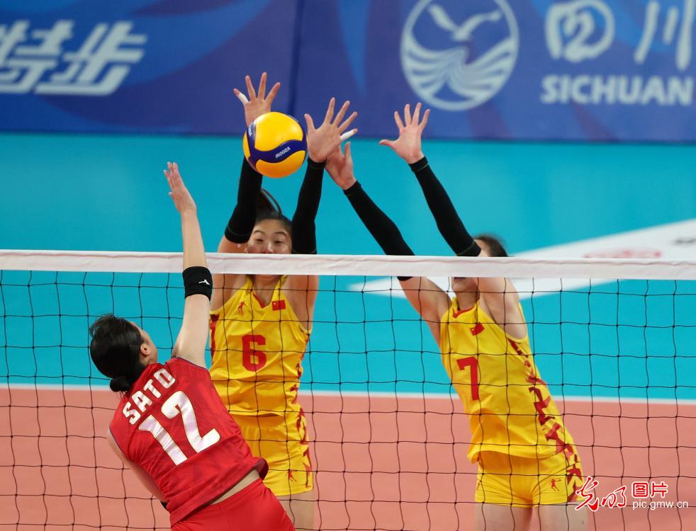 【大运风采】成都大运会：中国女排夺得冠军
