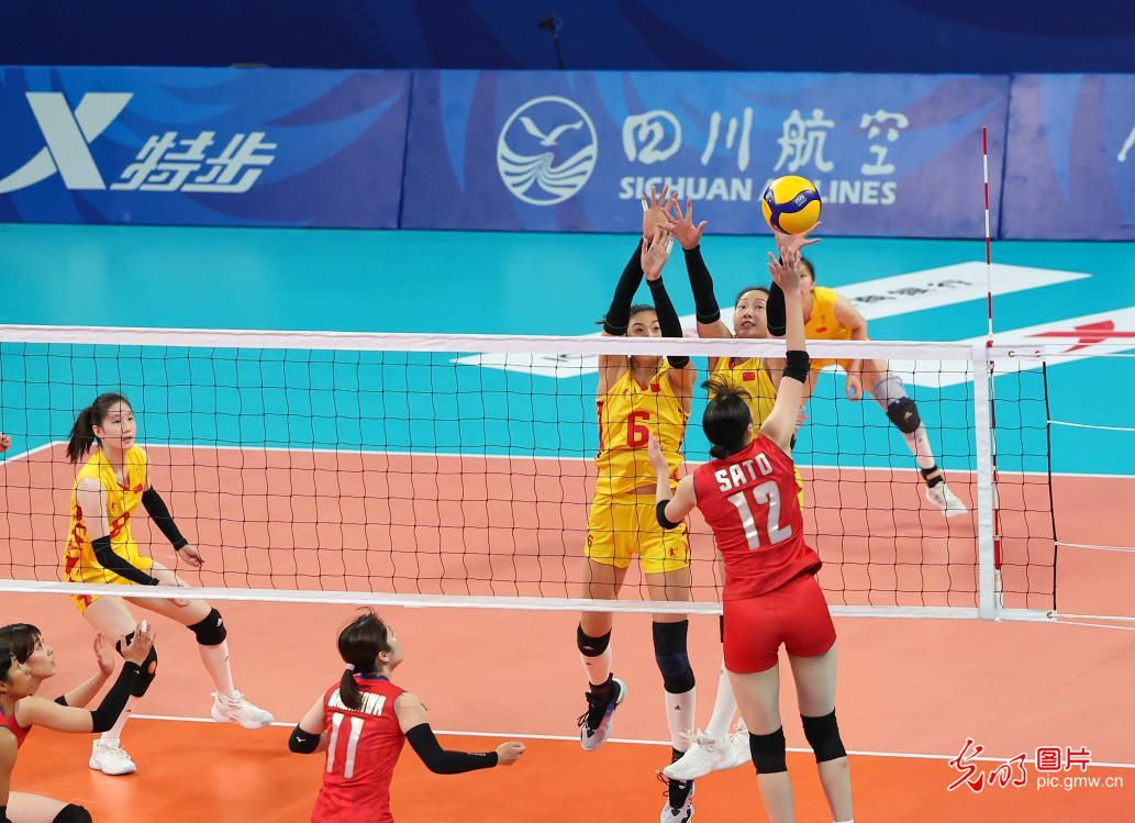 【大运风采】成都大运会：中国女排夺得冠军