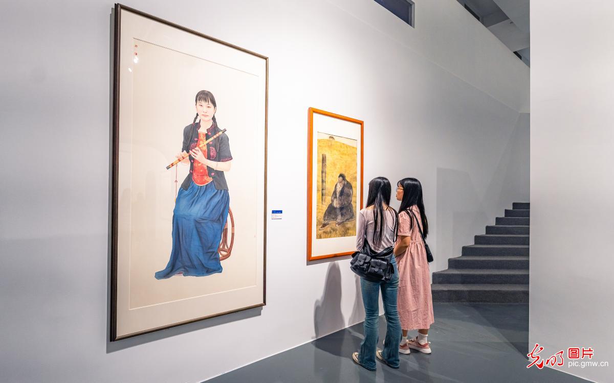 第二届中国工笔人物画学术邀请展开展