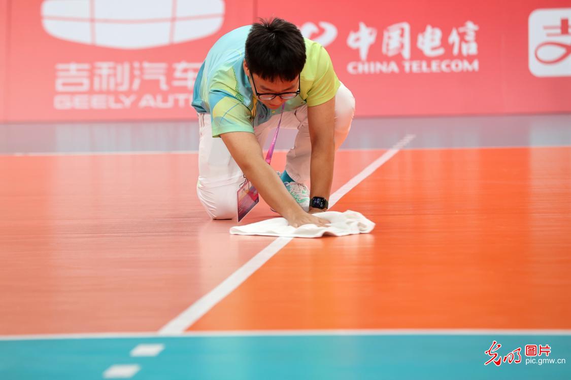 【诗画江南迎亚运】“小青荷”准备就绪 全面保障亚运赛事