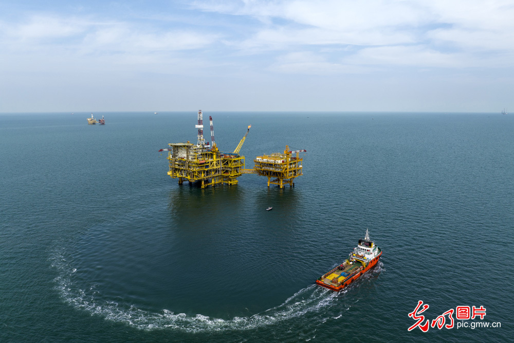 数智赋能渤海湾——探访我国海上首个海上智能油田