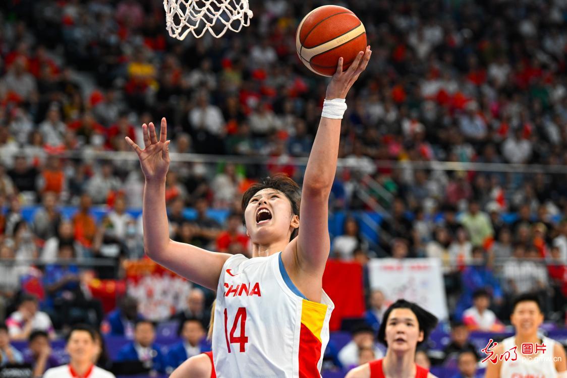 中国女篮卫冕亚运会冠军