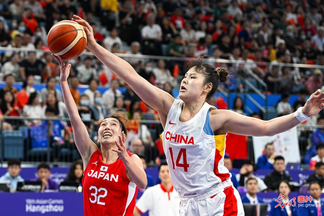 中国女篮卫冕亚运会冠军