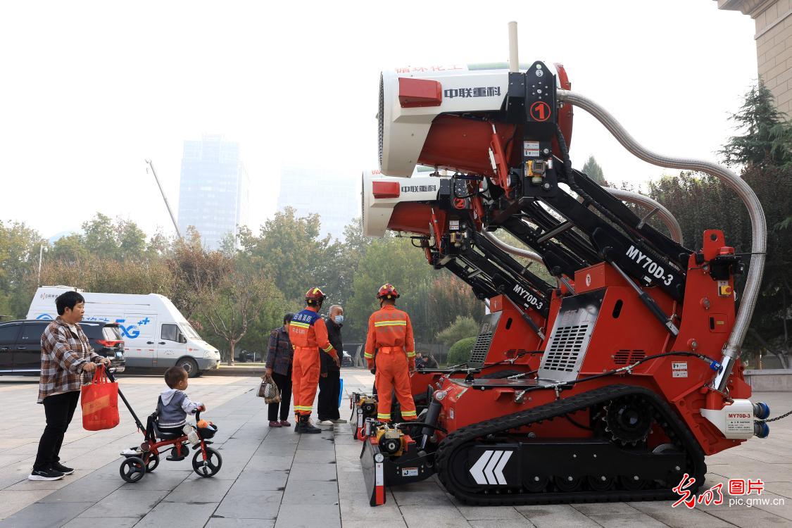 河北省消防宣传月活动在石家庄启动