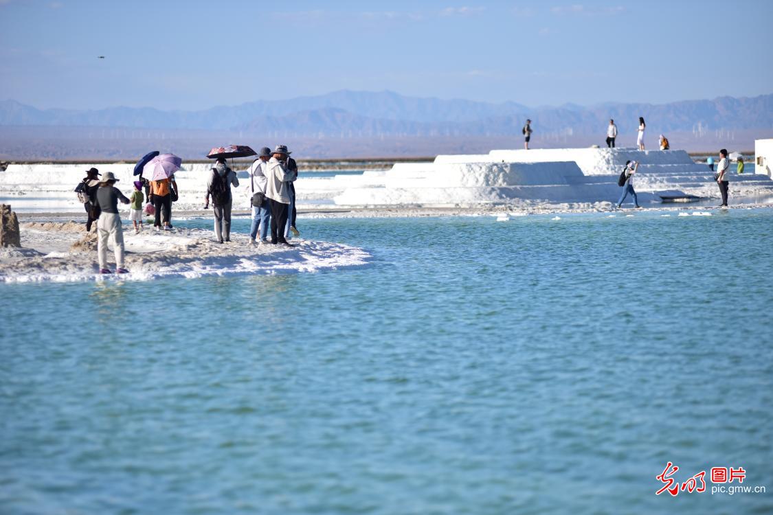 青海格尔木盐湖