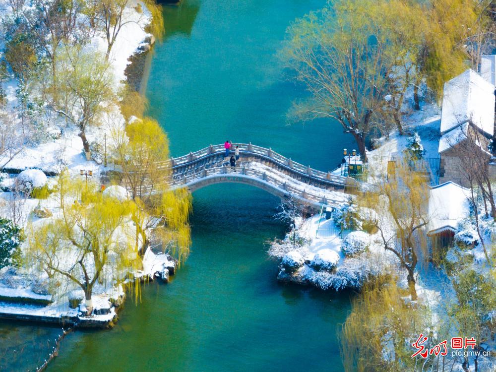 济南雪景