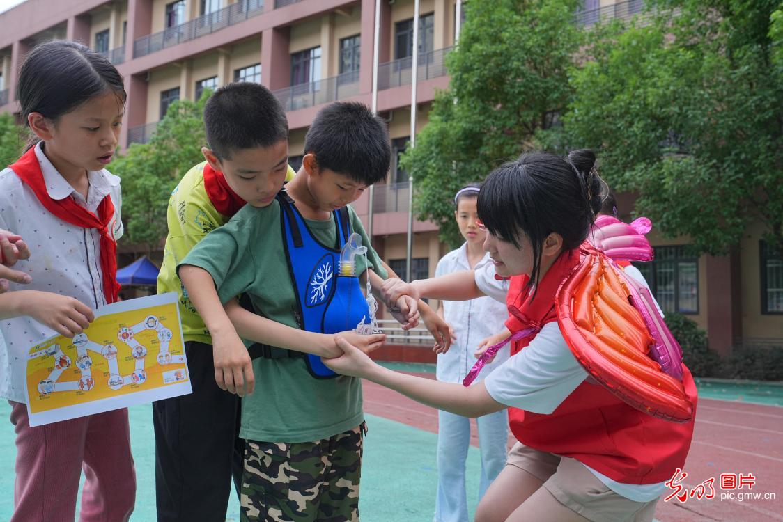 实操趣味学安全 暑期护航全覆盖