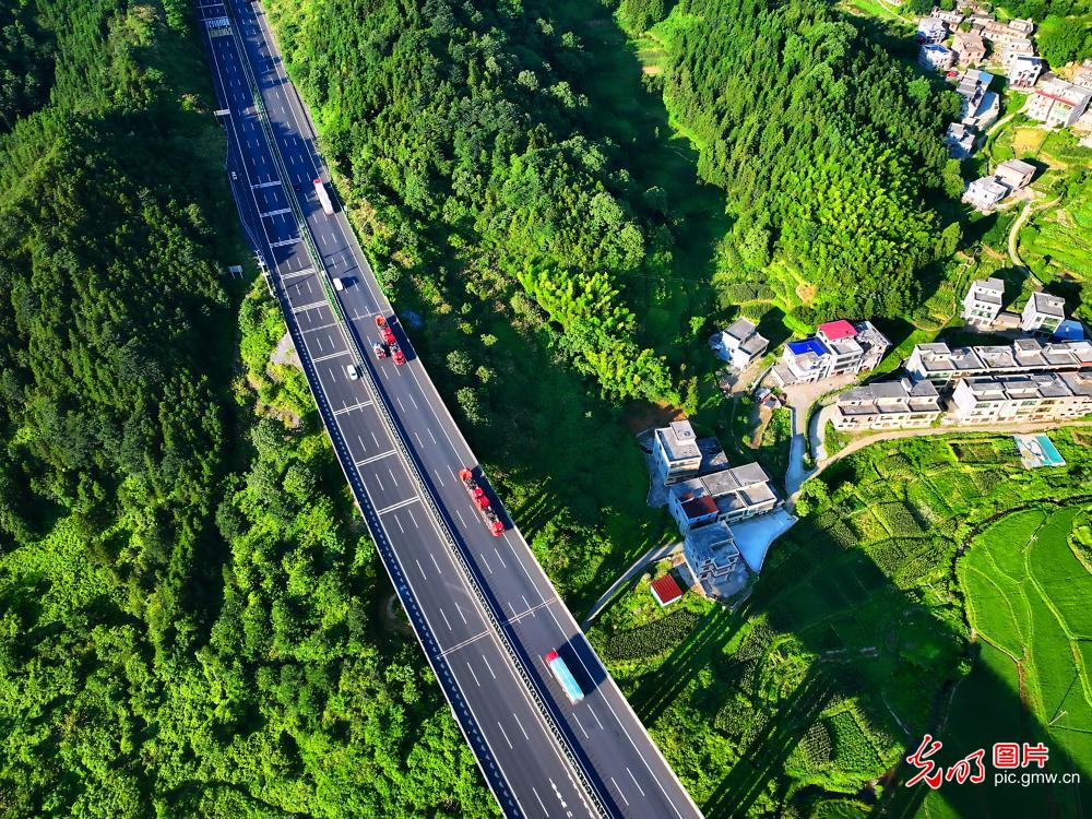 路畅景美画中行