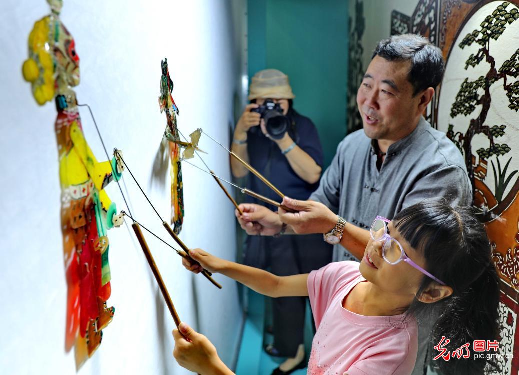 灯影百年——杨明忠皮影收藏艺术展开展
