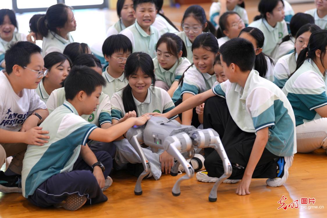 科技感拉满 点亮开学第一课 科技感拉满 点亮开学第一课