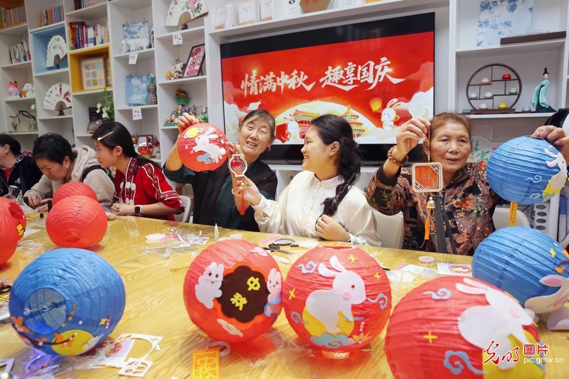 【网络中国节·中秋】非遗体验迎中秋