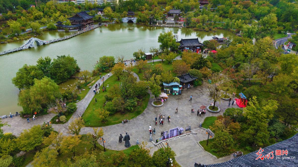 双节同庆引爆出游热潮 全国景点再现“人从众”
