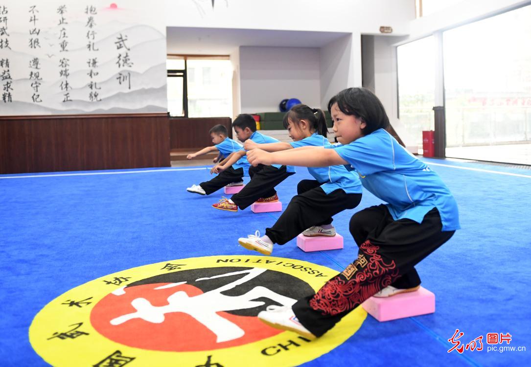 周末习武强体魄
