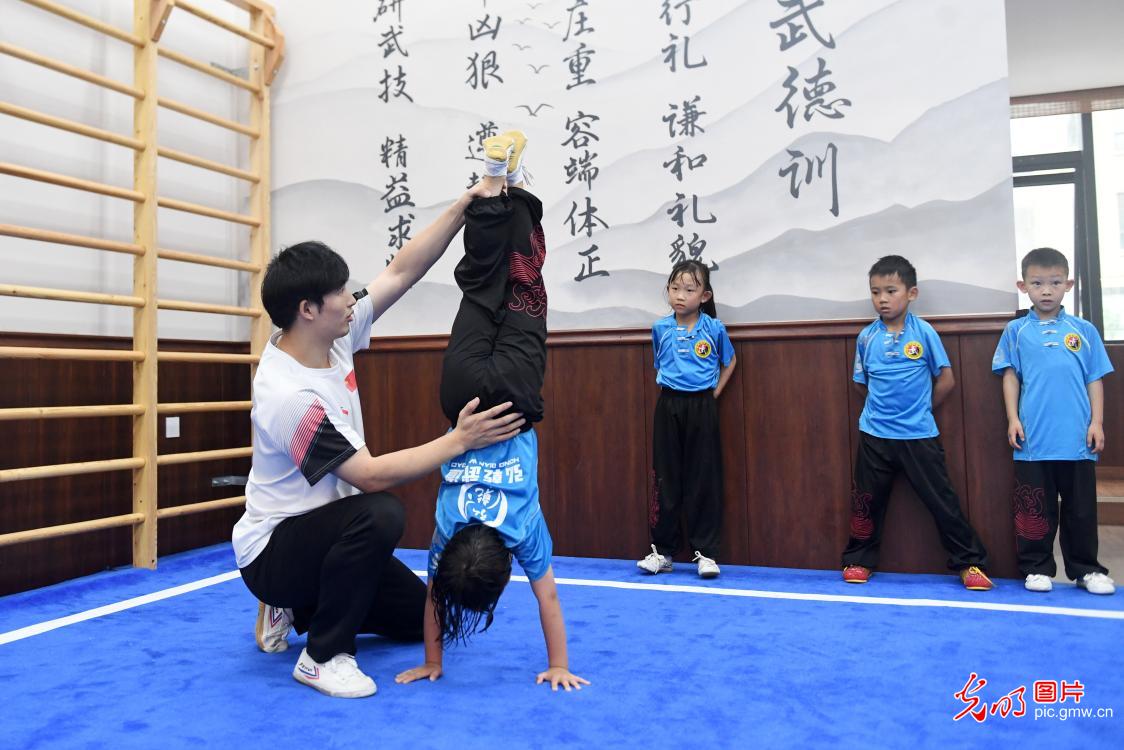 周末习武强体魄