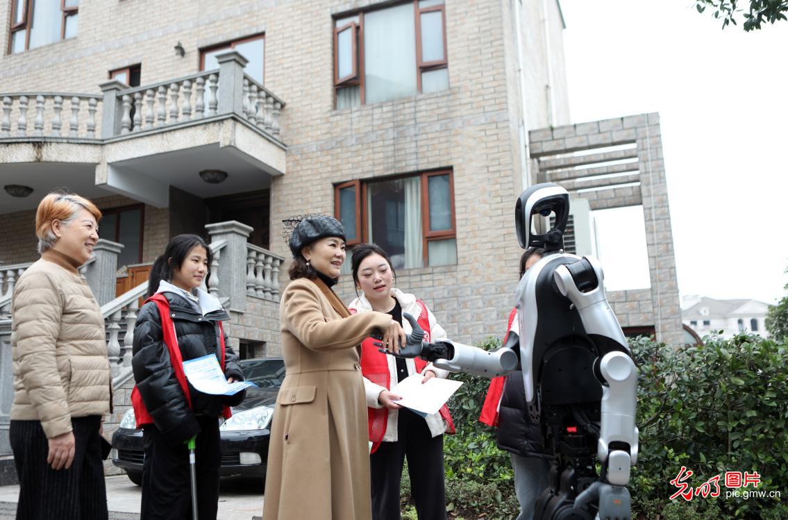 志愿服务 冬日暖心