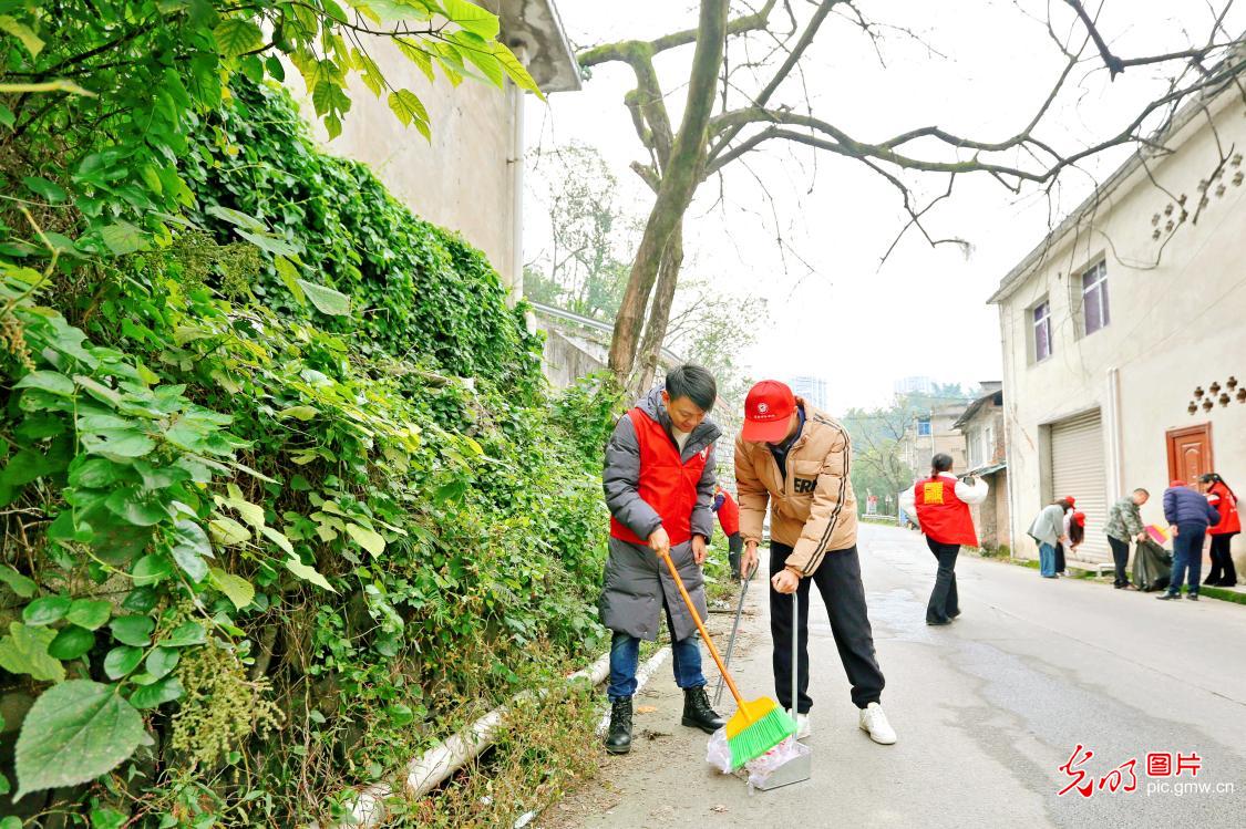 志愿服务 冬日暖心