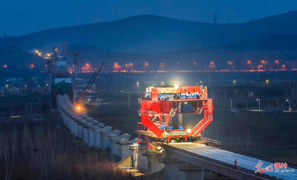 济枣高铁施工有序推进