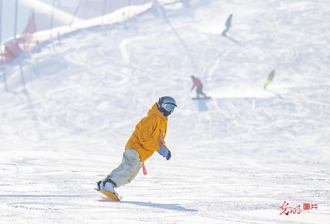 元旦假期乐享冰雪运动