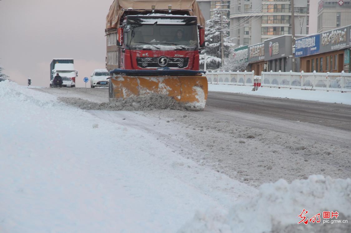 【致敬奋斗者・寒冬里的坚守】山东威海：风雪坚守护通途