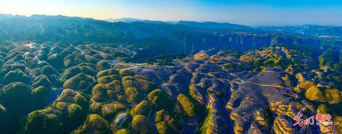 高山光伏冬日发电忙 高山光伏冬日发电忙