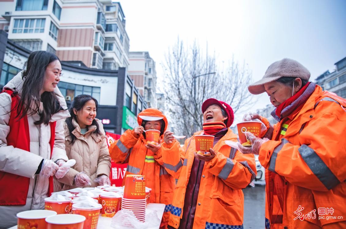 庆腊八 品民俗 迎新年