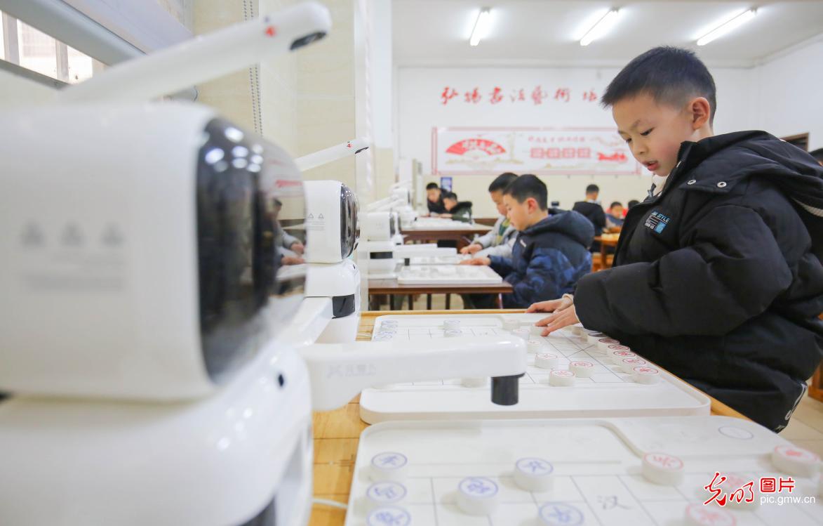 棋艺对弈 乐享寒假