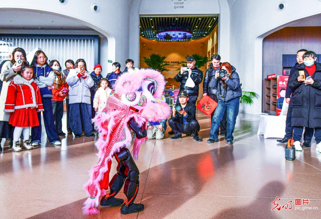 当传统庙会遇上“硬核”科技